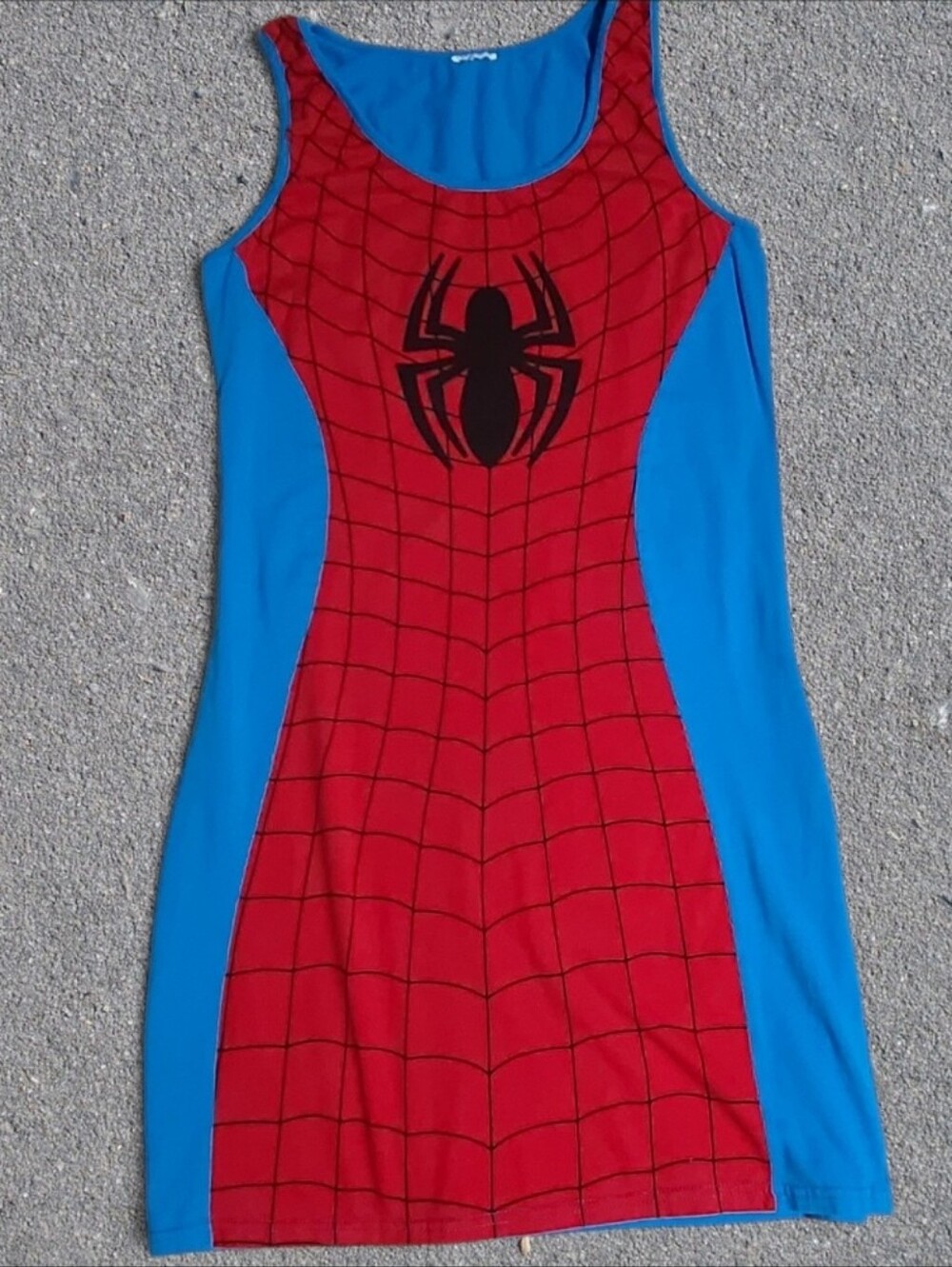 💥official marvel spiderman costume tank dress L